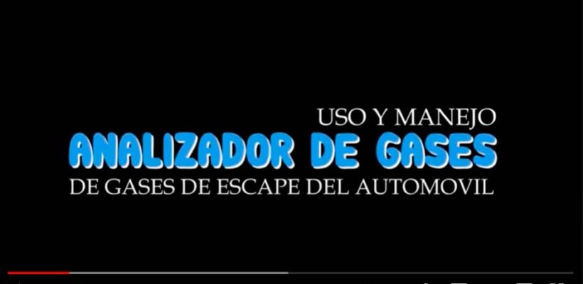 Uso y manejo del analizador de gases