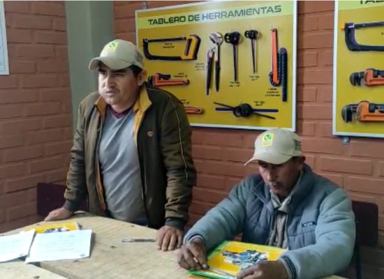 Productores de Padilla concluyeron con éxito Capacitación en Riego Tecnificado